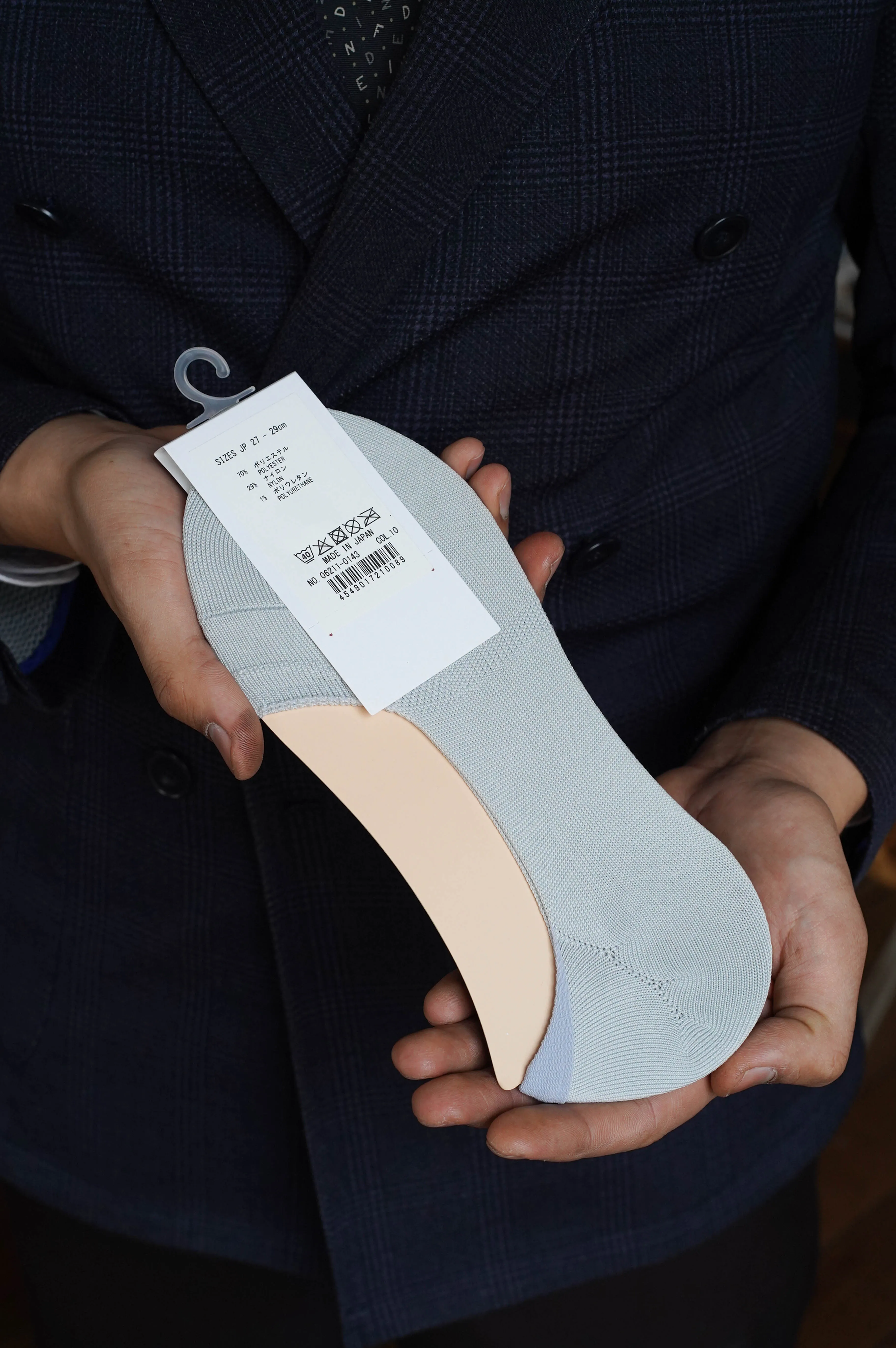 Tabio No Show Socks - Low Cut - Light Blue
