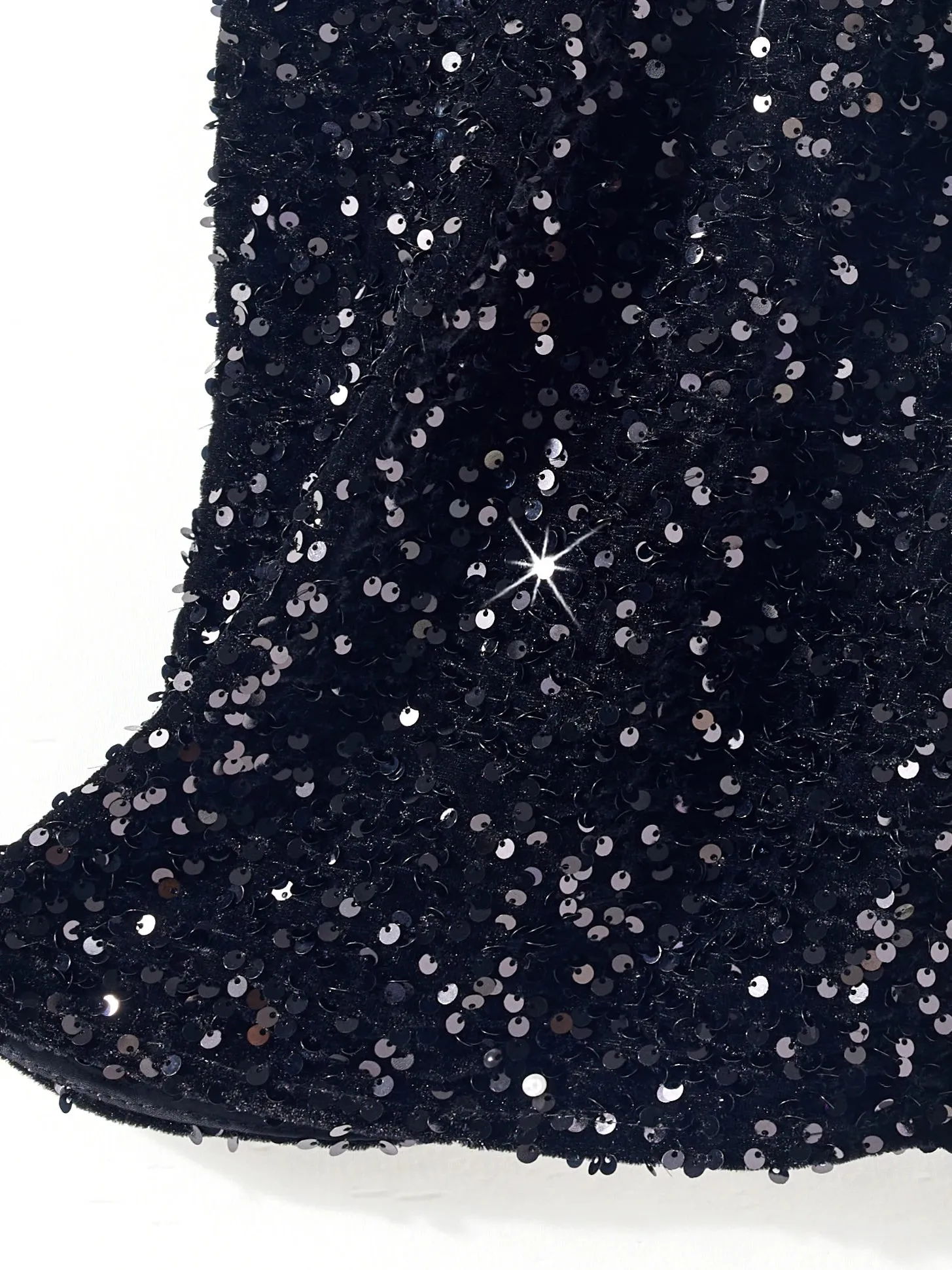 Trendy Shiny Sequins Short Skirts for Women Sexy Double-layer Solid Short Bottom Nightclub Party Festival Sparkly Skirt C-228
