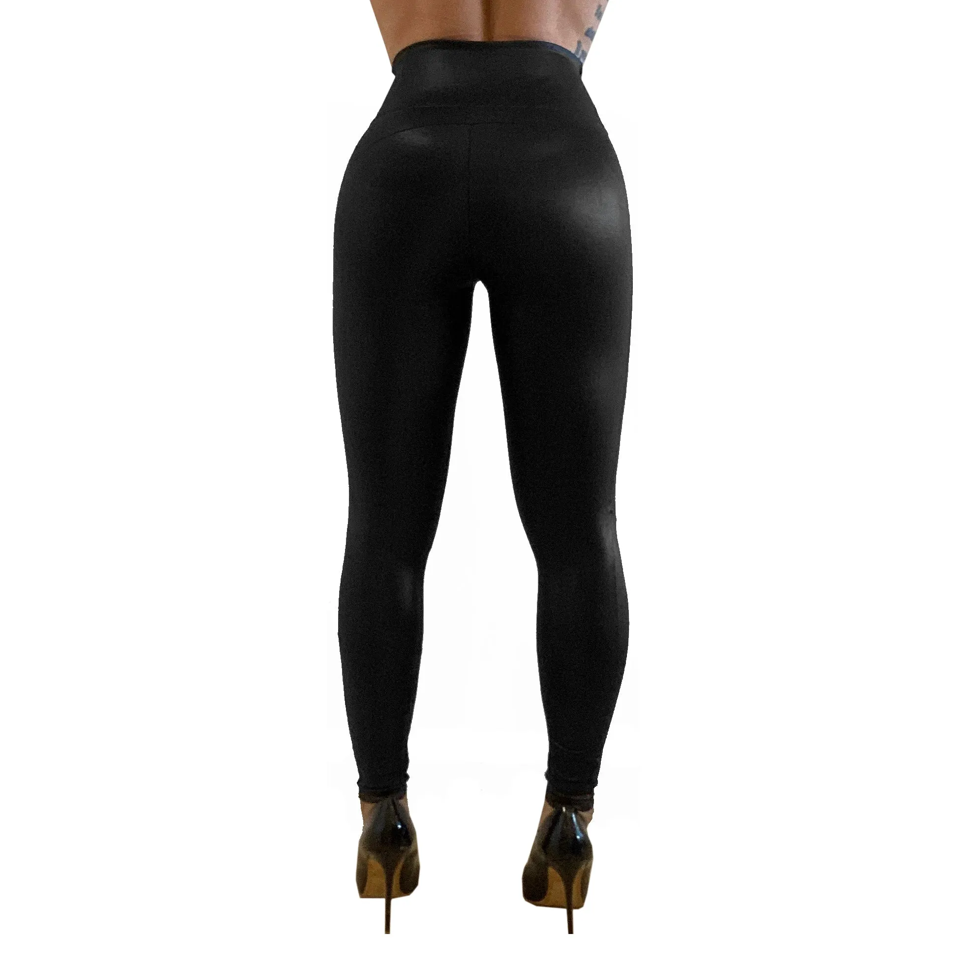 Vanna Belt Leggings Texture (final sale)